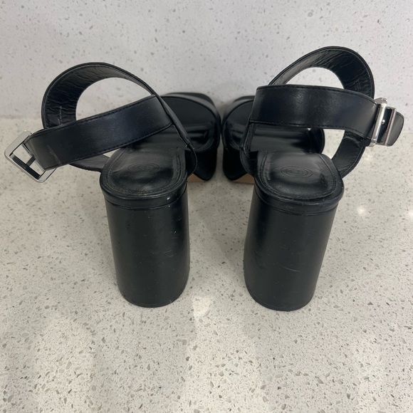 Urban Outfitters Rachel faux leather strappy platform heels - Picture 5 of 6